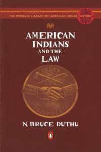 American Indians and the Law