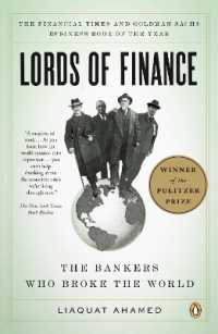 『世界恐慌：経済を破綻させた４人の中央銀行総裁』（原書）<br>Lords of Finance : The Bankers Who Broke the World (Pulitzer Prize Winner)