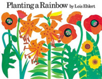 ロイス・エイラト作『にじのはなさかせよう！』（原書）<br>Planting a Rainbow （BRDBK）