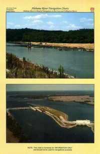Alabama River Navigation Charts， Alabama River to Head of Navigation on the Coosa and Tallapossa Rivers