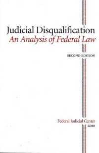 Judicial Disqualifiation: an Analysis of Federal Law : An Analysis of Federal Law