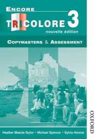 Encore Tricolore Nouvelle 3 Copymasters and Assessment (Encore Tricolore Nouvelle) （SPI）