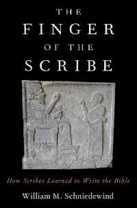 The Finger of the Scribe : How Scribes Learned to Write the Bible