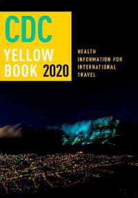 CDCイエローブック2020<br>CDC Yellow Book 2020 : Health Information for International Travel