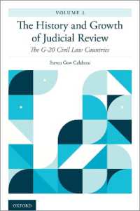 違憲審査の歴史と発展（第１巻）大陸法諸国<br>The History and Growth of Judicial Review, Volume 2 : The G-20 Civil Law Countries