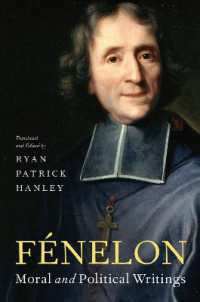 フェネロン道徳・政治著作集（英訳）<br>Fénelon : Moral and Political Writings