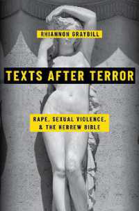 Texts after Terror : Rape, Sexual Violence, and the Hebrew Bible