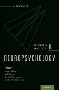 Neuropsychology : A Review of Science and Practice, Vol. 2