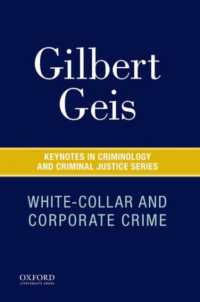 White-Collar and Corporate Crime (Keynotes Criminology Criminal Justice)
