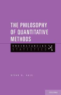 量的研究法の哲学<br>The Philosophy of Quantitative Methods : Understanding Statistics (Understanding Statistics)