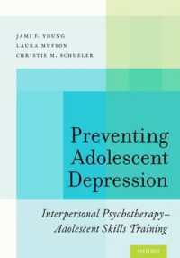 Preventing Adolescent Depression : Interpersonal Psychotherapy-Adolescent Skills Training