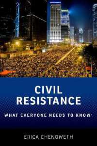 『市民的抵抗：非暴力が社会を変える』（原書）<br>Civil Resistance : What Everyone Needs to Know® (What Everyone Needs to Know®)
