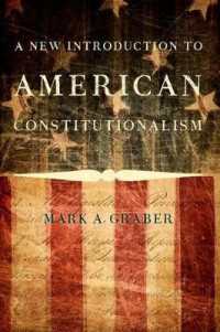 アメリカ立憲主義：新入門<br>A New Introduction to American Constitutionalism