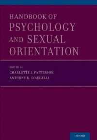 心理学と性的指向ハンドブック<br>Handbook of Psychology and Sexual Orientation