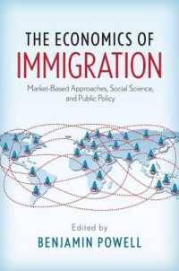 東洋経済新報社『移民の経済学』（原書）<br>The Economics of Immigration : Market-Based Approaches, Social Science, and Public Policy