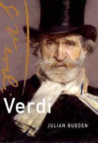 ヴェルディ（第３版）<br>Verdi (Composers Across Cultures) （3RD）
