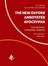 The New Oxford Annotated Apocrypha : New Revised Standard Version （5TH）