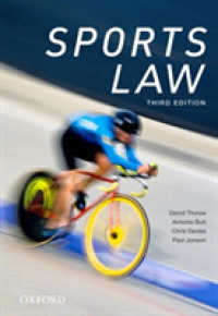 Sports Law -- Paperback / softback （3 Revised）