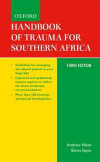 Handbook of Trauma for Southern Africa （3RD）