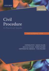 Civil Procedure : A Practical Guide （3RD）