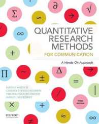 Quantitative Research Methods for Communication : A Hands-On Approach （3TH）