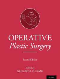 形成外科手術（第２版）<br>Operative Plastic Surgery （2ND）