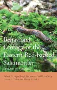 Behavioral Ecology of the Eastern Red-backed Salamander : 50 Years of Research