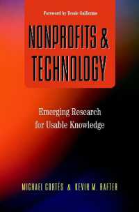 Nonprofits and Technology : Emerging Research for Usable Knowledge -- Paperback / softback