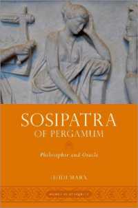 Sosipatra of Pergamum : Philosopher and Oracle (Women in Antiquity)