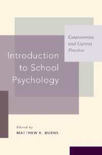 Introduction to School Psychology : Controversies and Current Practice