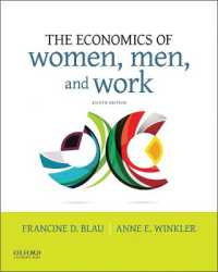 ジェンダーと労働経済学（第８版）<br>The Economics of Women, Men, and Work （8TH）