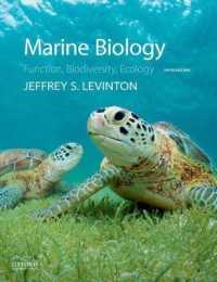 海洋生物学：機能、生物多様性、生態学（第５版）<br>Marine Biology : Function, Biodiversity, Ecology （5TH）