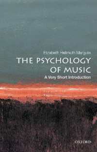 VSI音楽の心理学<br>The Psychology of Music : A Very Short Introduction (Very Short Introductions)