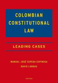 Colombian Constitutional Law : Leading Cases