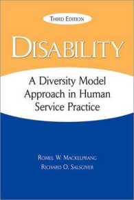 Disability : A Diversity Model Approach in Human Service Practice （3TH）