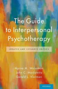 The Guide to Interpersonal Psychotherapy : Updated and Expanded Edition