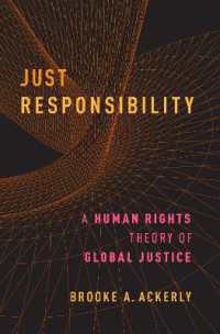 グローバル正義の人権理論<br>Just Responsibility : A Human Rights Theory of Global Justice
