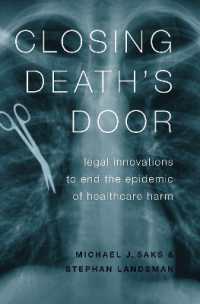 Closing Death's Door : Legal Innovations to End the Epidemic of Healthcare Harm