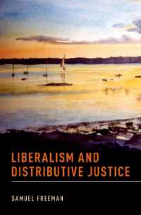 リベラリズムと配分的正義<br>Liberalism and Distributive Justice
