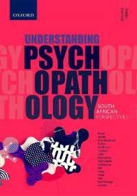 Understanding Psychopathology : South African Perspectives （3RD）