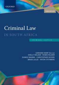 Criminal Law in South Africa （3RD）