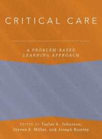 Critical Care : A Problem-Based Learning Approach (Anaesthesiology: a Problem-based Learning Approach)