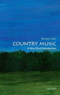 VSIカントリー音楽<br>Country Music: a Very Short Introduction (Very Short Introductions)
