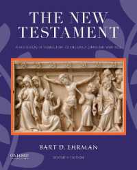 The New Testament : A Historical Introduction to the Early Christian Writings （7TH）