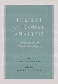 The Art of Tonal Analysis : Twelve Lessons in Schenkerian Theory