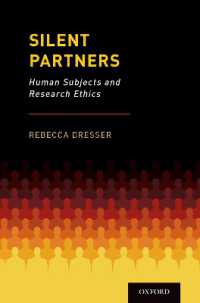 ヒト被験者と研究倫理　<br>Silent Partners : Human Subjects and Research Ethics