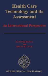 Health Care Technology and Its Assessment : An International Perspective