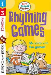 Read with Oxford: Stages 1-3: Biff, Chip and Kipper: Rhyming Games Flashcards (Read with Oxford)