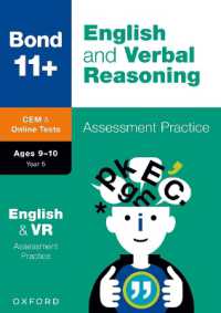 11+: Bond 11+ CEM English & Verbal Reasoning Assessment Papers 9-10 Years (11+)