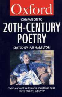 The Oxford Companion to Twentieth-century Poetry in English
